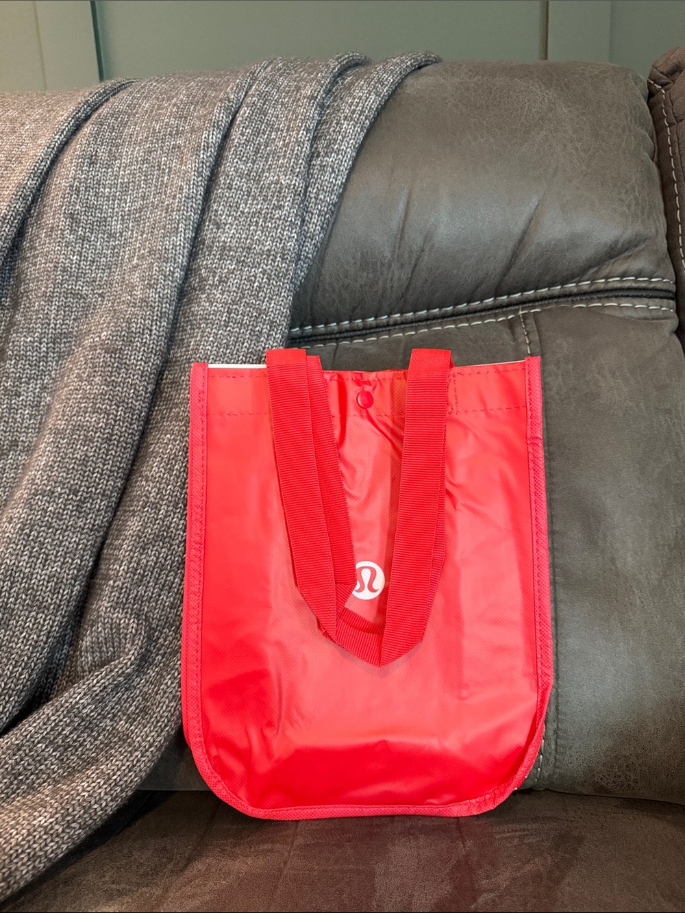 lululemon athletica Red Small Tote Bag
